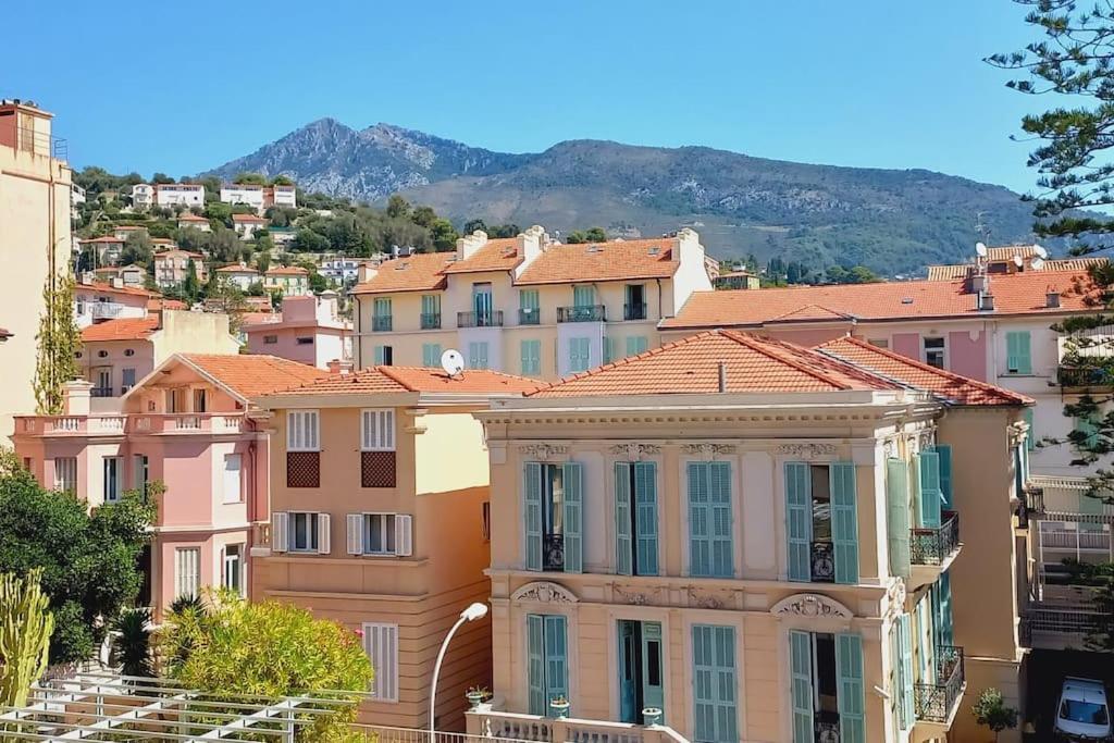 Immeuble Le Regency, Appartement 4 Pieces, 80 Metres De La Plage Menton Exteriér fotografie